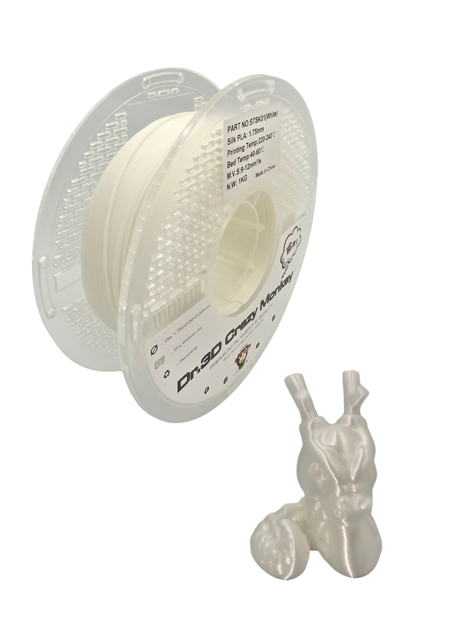 Dr.3D Crazy Monkey PLA SILK 1,75mm 1kg