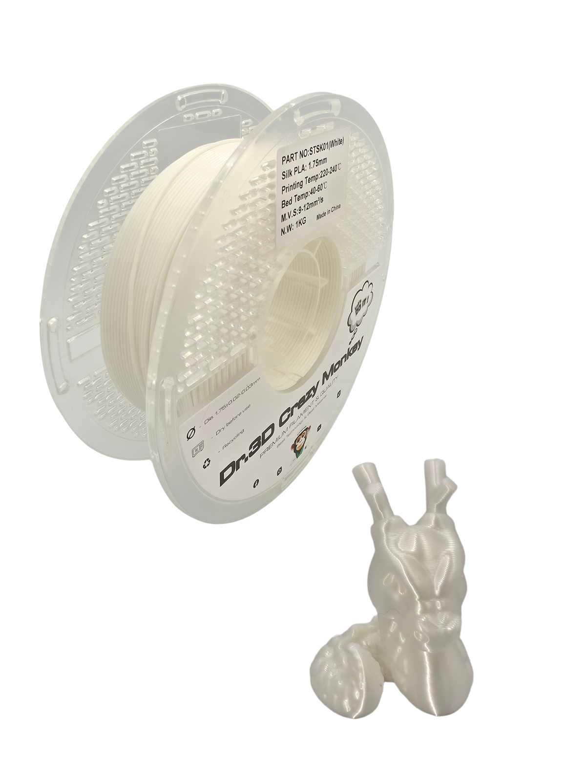 Dr.3D Crazy Monkey PLA SILK 1,75mm 1kg