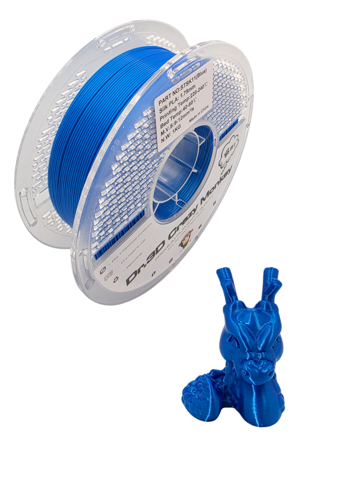 Dr.3D Crazy Monkey PLA SILK 1,75mm 1kg