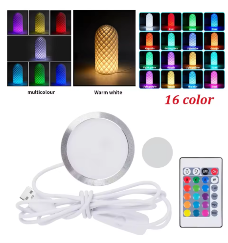 LED Lampe Rund, auch passend zur Bambu Lab LED Kit