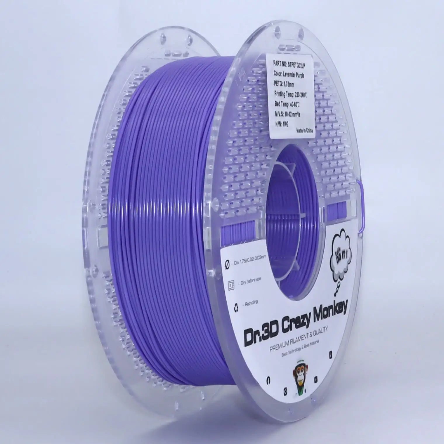 Dr.3D Crazy Monkey PETG 1,75mm 1kg