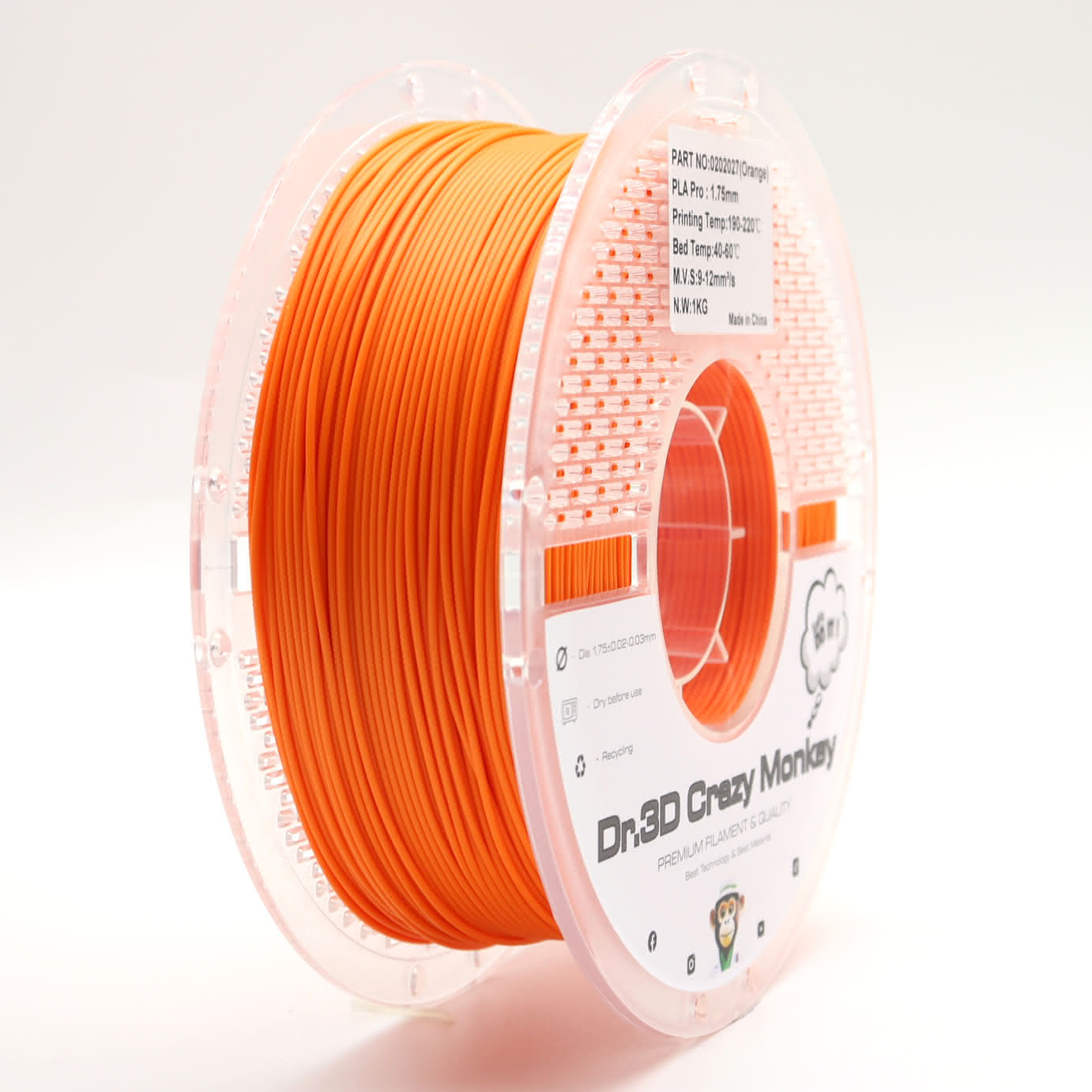Dr.3D Crazy Monkey PLA 1,75mm 1kg