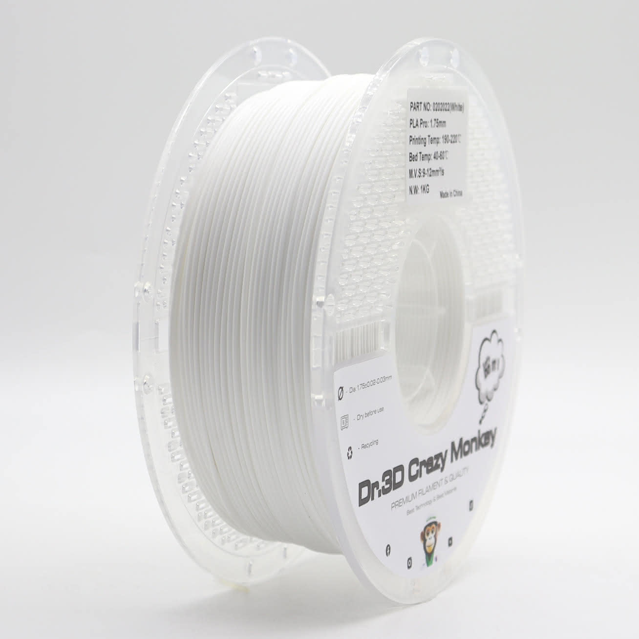 Dr.3D Crazy Monkey PLA 1,75mm 1kg