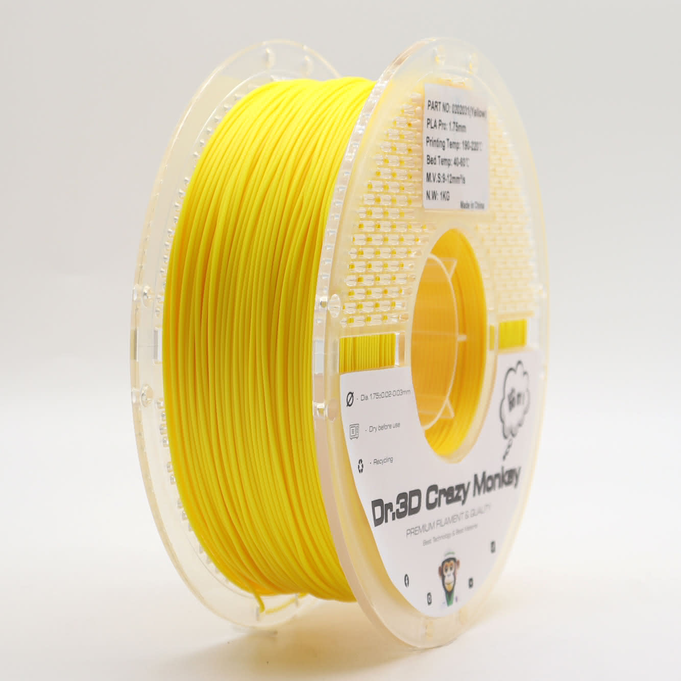 Dr.3D Crazy Monkey PLA  1,75mm 1kg