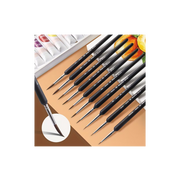 Fein detaillierter Pinsel Set - extra feine Spitzen