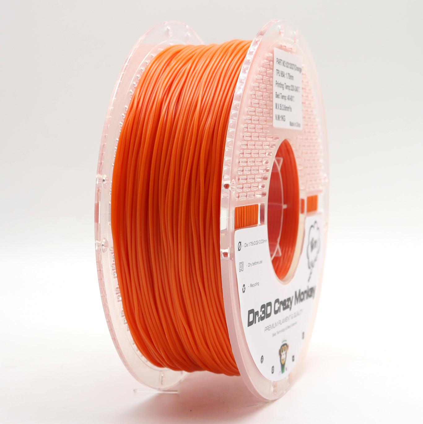 Dr.3D Crazy Monkey TPU 1,75mm 0,75kg